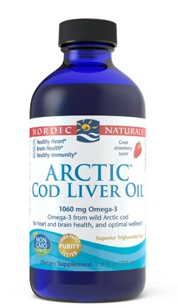 Arctic Cod Liver Oil Strawberry (237 ml)