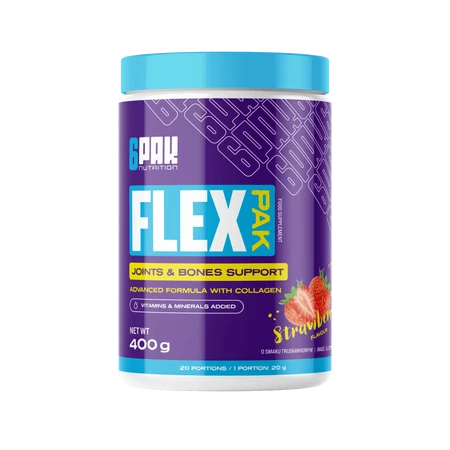 6PAK FLEX PAK 400g JAR STRAWBERRY