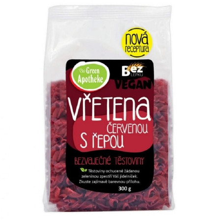 APOTHEKE MAKARON (KUKURYDZIANY Z BURAKIEM) ŚWIDERKI BEZGLUTENOWY 300 g