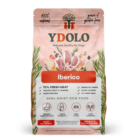 YDOLO Iberico wieprzowina Iberico - karma półwilgotna dla psa - 10kg