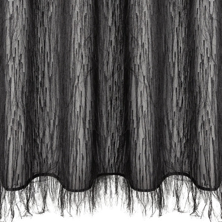 ZASŁONA GOTOWA AURORA 140 X 250 CM CZARNY