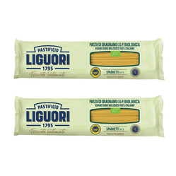 Zestaw 2x Makaron Liguori IGP Spaghetti BIO 500G