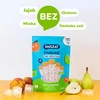 Smileat, BIO Smilados, Mus owocowy do mrożenia o smaku gruszki i brzoskwini, idealny na ząbkowanie 6m+, 5x50g