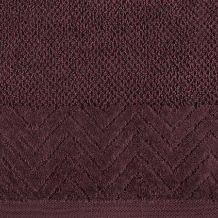 RĘCZNIK LOREN (10) 50 X 90 CM BORDOWY