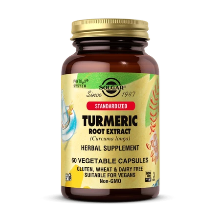 Solgar Turmeric Root Extract Wyciąg z korzenia Kurkumy 60 kaps.