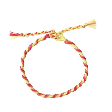 Janod Zestaw kreatywny do tworzenia biżuterii Tęczowe bransoletki 30 szt. 8+