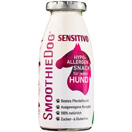 SmoothieDog Sensitivo - smoothie dla psa z alergią pokarmową konina (250ml)