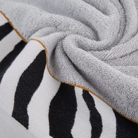 Ręcznik Eva 22 50 x 90 cm, Srebrny