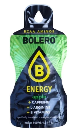 Bolero Energy Jabłko 14g napój w proszku ze stewią