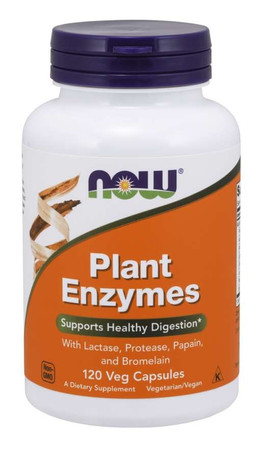 Now Foods Plant Enzymes 120 kaps.