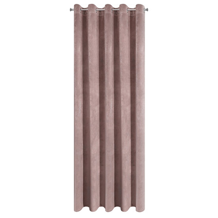 ZASŁONA GOTOWA VILLA 140 X 250 CM PUDROWY RÓŻ