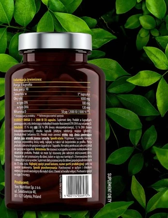 ESSENSEY OMEGA 3 + 2000 IU D3 90 kaps