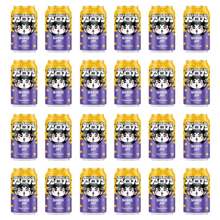 Zestaw 24x Popping Bubble Bob napój 330ml smak mango