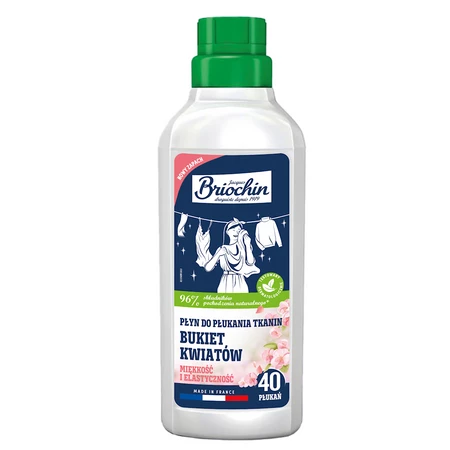 BRIOCHIN PŁYN DO ZMIĘKCZANIA TKANIN KWIATOWY 750 ml (40 PRAŃ)