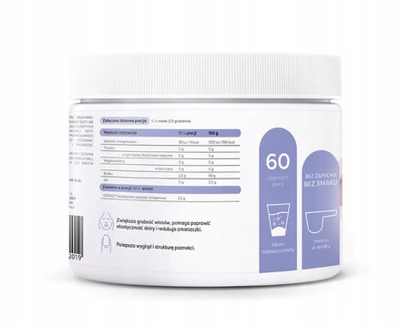 Osavi Kolagen Włosy, Skóra i Paznokcie, 150 g | 60 porcji