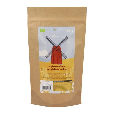 Pięć przemian − Mąka owsiana bezgl. bio − 500 g