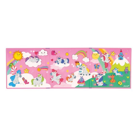 Janod Magnetyczna układanka Jednorożce Magneti'stories 3+