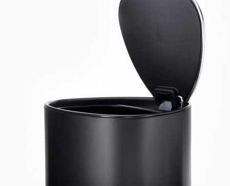 JJ-Kosz łazienkowy 5l. EasyStore czarny mat
