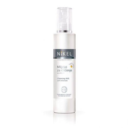 Nikel, Mleczko do demakijażu z kwiatem immortelle, 200 ml