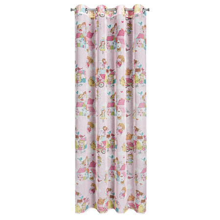 ZASŁONA GOTOWA POLLY 140 X 250 CM RÓŻOWY