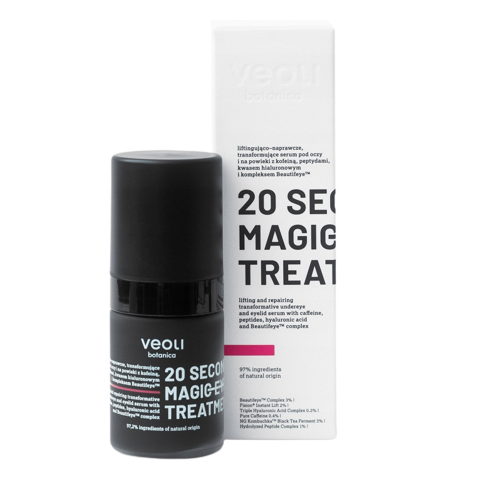 20 Seconds Magic Eye Treatment liftingująco-naprawcze transformujące serum pod oczy i na powieki 15ml - Nabea.pl