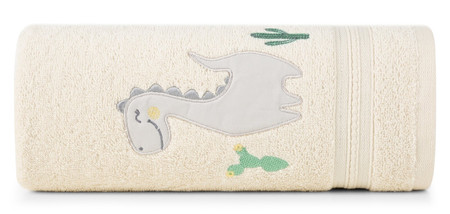 Ręcznik Dziecięcy Baby40 50 x 90 cm, Kremowy