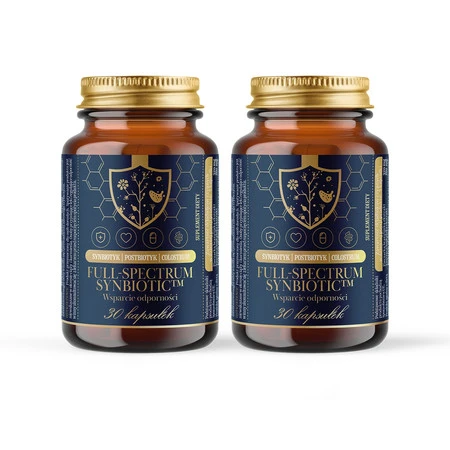 Zestaw 2x Powerful Brand Full Spectrum Synbiotic 30 kaps.