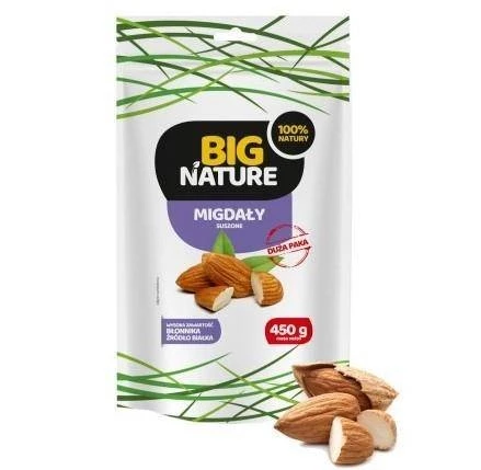 Big Nature Migdały suszone 450 g