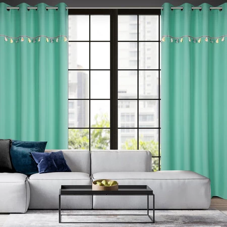 ZASŁONA GOTOWA KIDS 2 140 X 250 CM MIĘTOWY