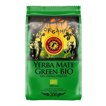 Yerba Mate Green Mas Guarana Bio 200G