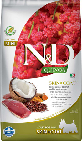 FARMINA ND QUINOA DOG Skin / Coat Duck Mini 2,5kg