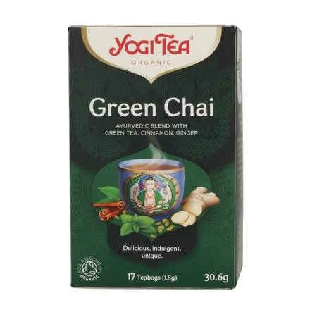 Yogi Tea - Green Chai - Herbata 17 Torebek