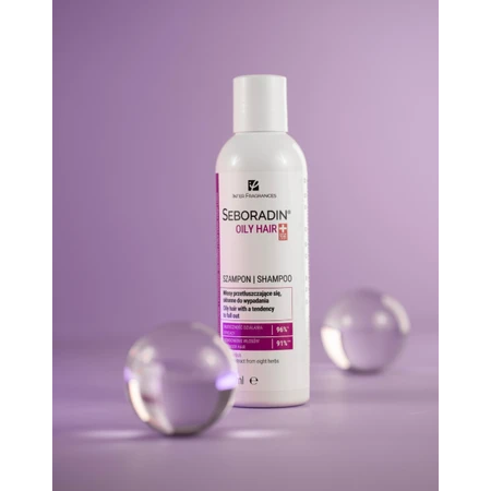 Seboradin Oily Hair Szampon Włosy Przetłuszczające Się 200ml