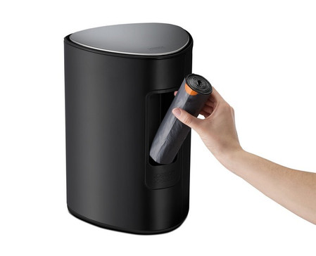 JJ-Kosz łazienkowy 5l. EasyStore czarny mat