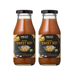 Zestaw: 2x Yakso Sos Sojowy Słodki Do Woka Bio 240ml
