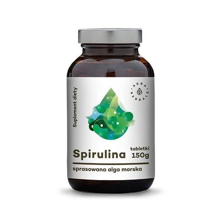 Aura Herbals − Spirulina − 600 tabl.