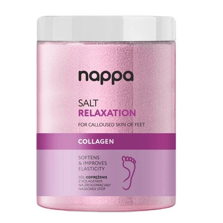 Nappa lawendowa sól odprężenie na zrogowaciały naskórek stóp 1250g