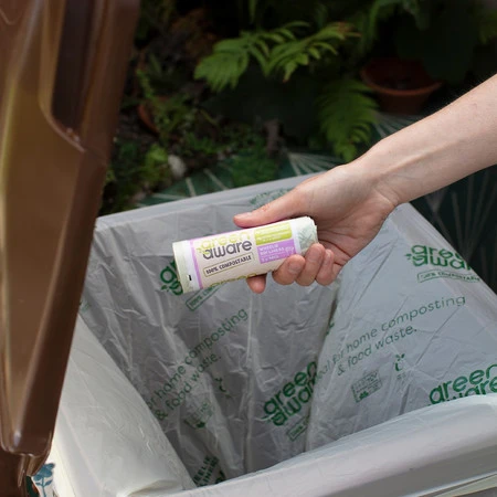 GreenAware, Kompostowalne worki na śmieci 140 L, 3 szt.