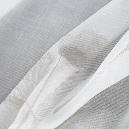 FIRANA GOTOWA ISABEL 140 X 250 CM BIAŁY