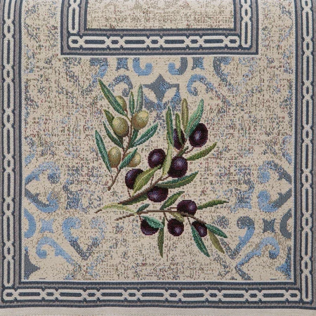 Obrus gobelinowy szerokość: 45 cm, długość: 140 cm, kolor: naturalny