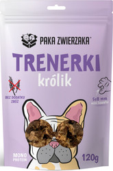 PAKA ZWIERZAKA Trenerki Królik 120g