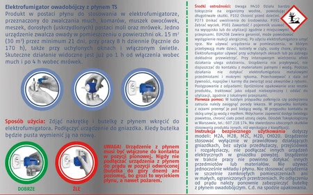 BROS Elektro na muchy i komary + zapas 30 w 1