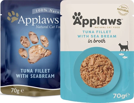 APPLAWS Tuna / Seabream Tuńczyk Leszcz Saszetka 70g