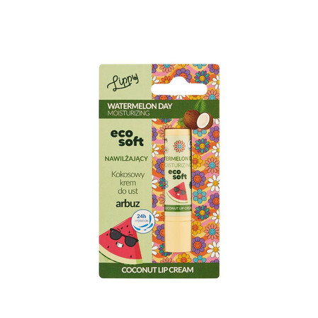 EcoSoft, Balsam do ust, Lippy Day, TWIST UP, Arbuz, 4,8 ml