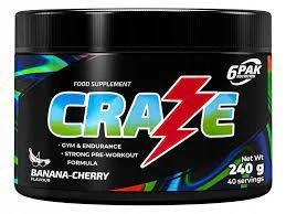 6PAK CRAZE 240g JAR BANANA-CHERRY