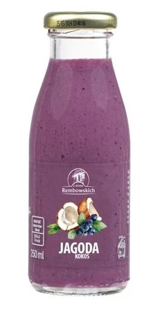 SMOOTHIE JAGODA - KOKOS 250 ml - REMBOWSCY