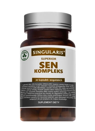 Singularis Sen Kompleks (ashwaganda, chmiel, l-teanina) 30 kaps.