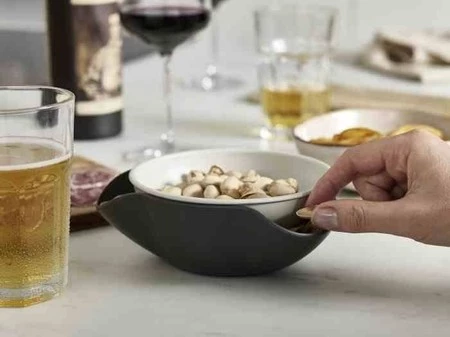 JJ - Podwójne naczynie do przekąsek Double-Dish™,