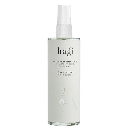 Hagi − Len i bawełna, naturalny olejek intymny − 100 ml