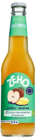 Zeho Lemoniada jabłko-ananas BIO 330 ml